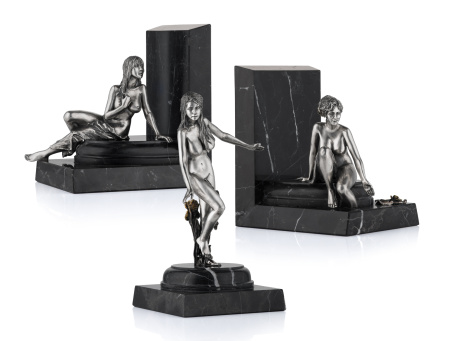 Книжные упоры «Купальщицы» 3 фигурки