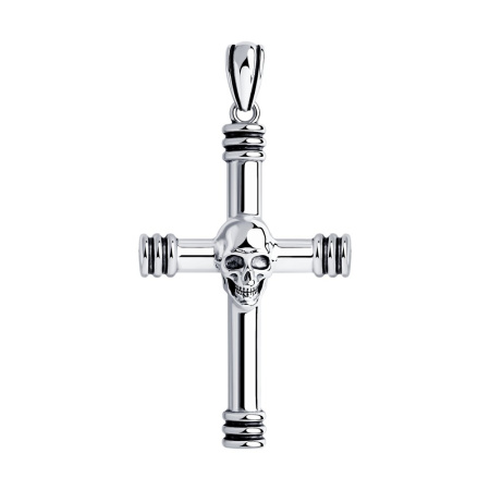 Подвеска из серебра «Череп»