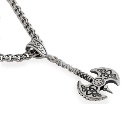 Серебряная подвеска-оберег «Лабрис»