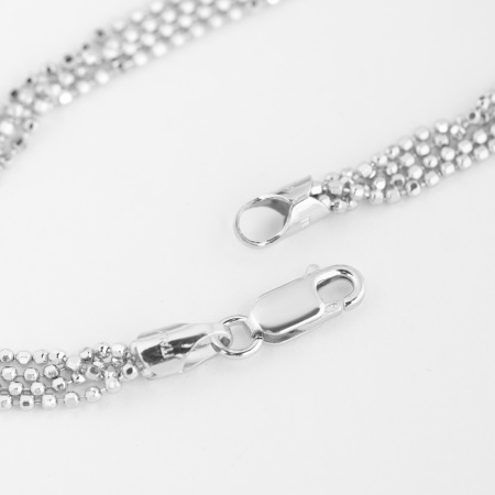 Серебряный браслет «Шарики»