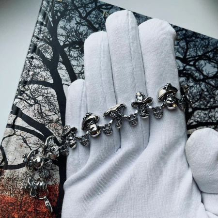 Браслет из серебра 925 «Мечта грибника»