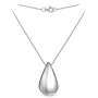 Серебряное колье «Капля»