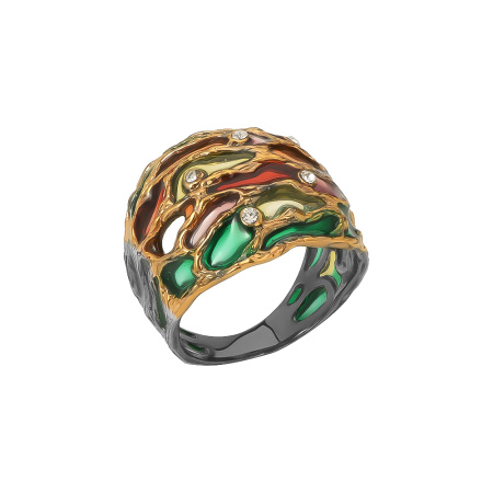 Серебряное кольцо «Сумерки»