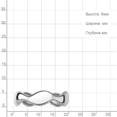 Кольцо из серебра