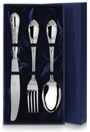 Серебряный набор столовый «Престиж» 3 предмета