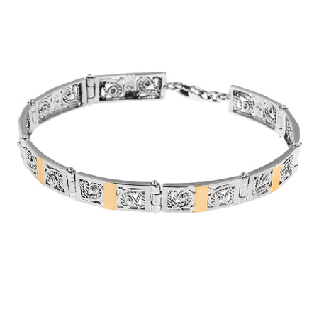 Серебряный браслет