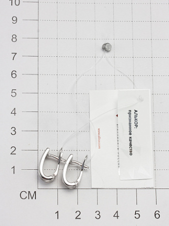 Серьги из серебра