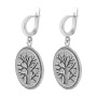 Серебряные серьги «Древо жизни»