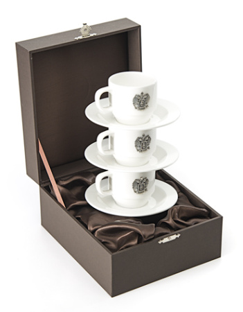 Чашки кофейные трио «Держава»