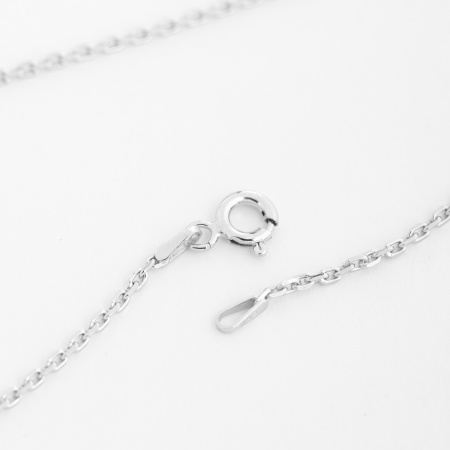 Цепь серебряная «Якорная»