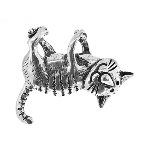 Серебряная подвеска «Ленивец»