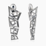 Серьги из серебра