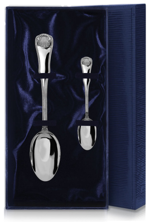 Серебряный набор «Визит» столовая и чайная ложки