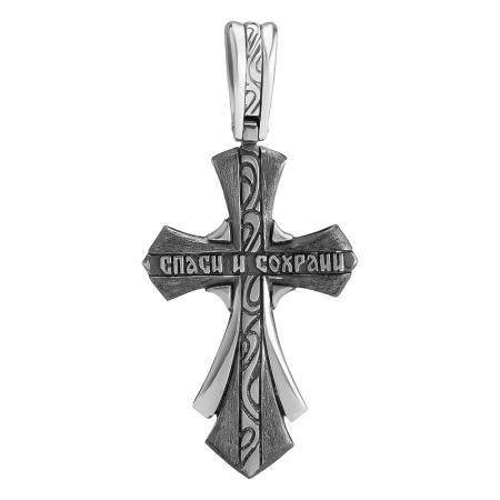 Серебряный крестик