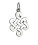 Серебряный кулон «Узел Будды»
