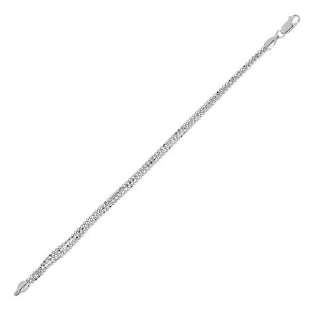 Серебряный браслет «Шарики»