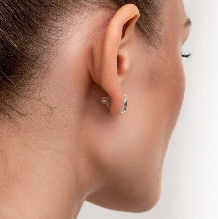 Серебряные серьги «Аура»