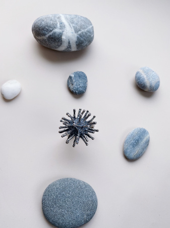 Серебряное кольцо «Ерш»