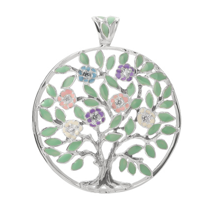 Серебряная подвеска «Дерево Счастья»