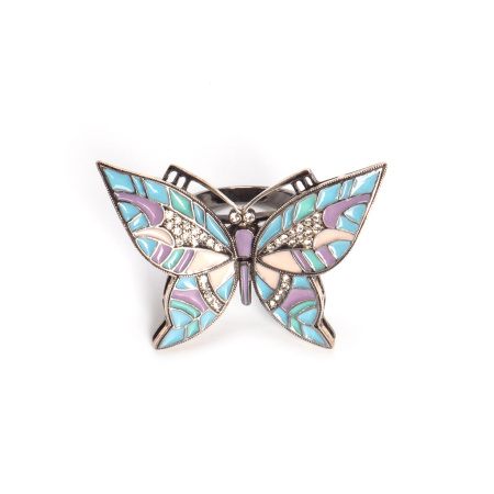 Серебряное кольцо «Бабочка»