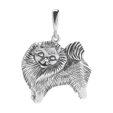 Подвеска из серебра «Шпиц»