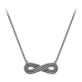 Колье из серебра «Бесконечность»