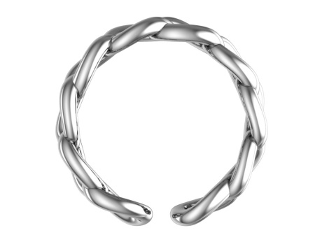 Серебряное кольцо «Цепь»