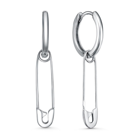 Серьги из серебра «Булавки»