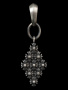 Серебряная подвеска с чернением