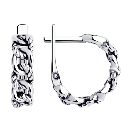 Серьги из серебра SOKOLOV