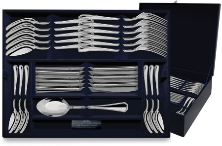 Серебряный набор столовый «Элегант» 48 предметов
