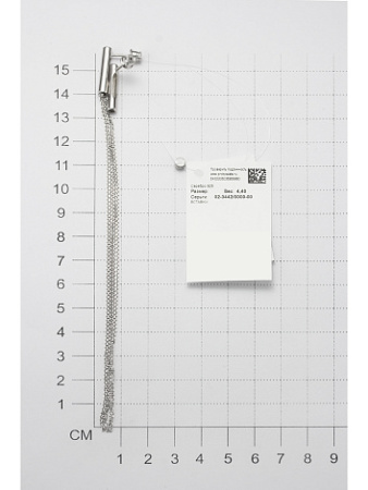 Серебряные ассиметричные серьги