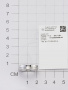 Серебряное обручальное кольцо с бриллиантом