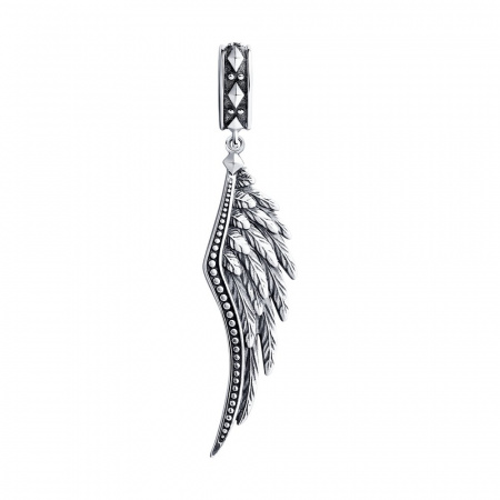 Подвеска из чернёного серебра