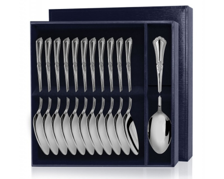Серебряный набор «Фаворит» 12 столовых ложек