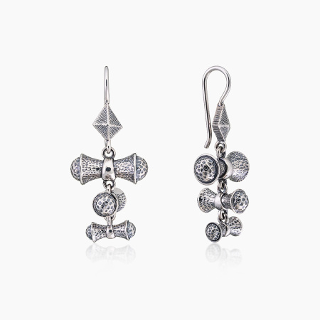Серьги из серебра