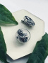 Серьги из серебра «Ирис»