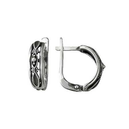 Серьги из серебра
