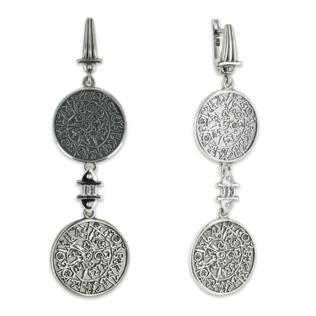 Серебряные серьги