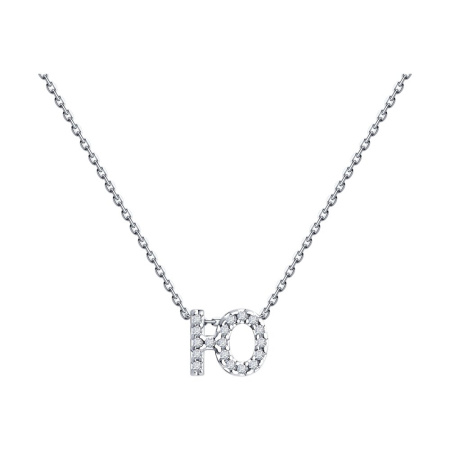 Колье из серебра с фианитами SOKOLOV