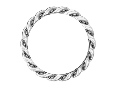 Серебряное кольцо без вставок