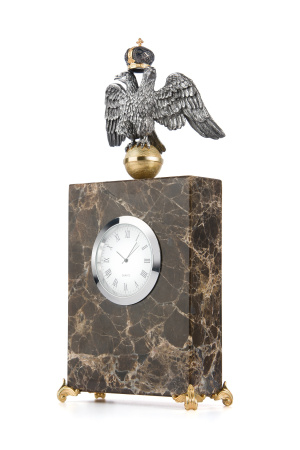 Мраморные часы «Державные»