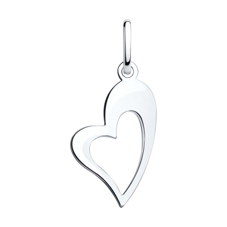 Серебряная подвеска «Love»