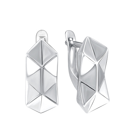 Серьги из серебра «Геометрия»