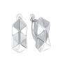 Серьги из серебра «Геометрия»