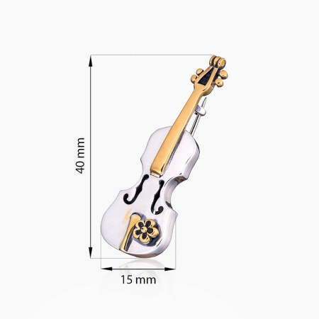 Серебряная брошь «Весенний Этюд»