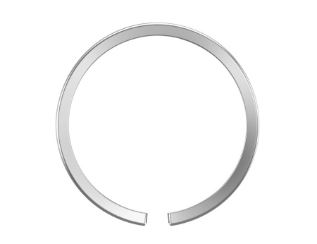 Серебряное кольцо «Линии»