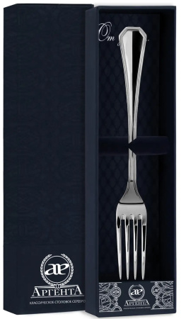 Серебряная столовая вилка «Элегант»