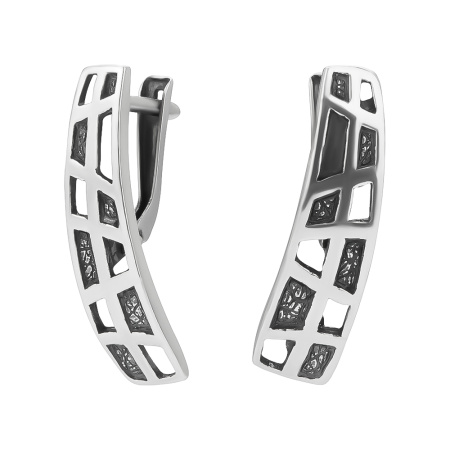 Серьги из серебра