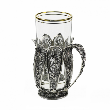 Серебряный подстаканник «Вдохновение»